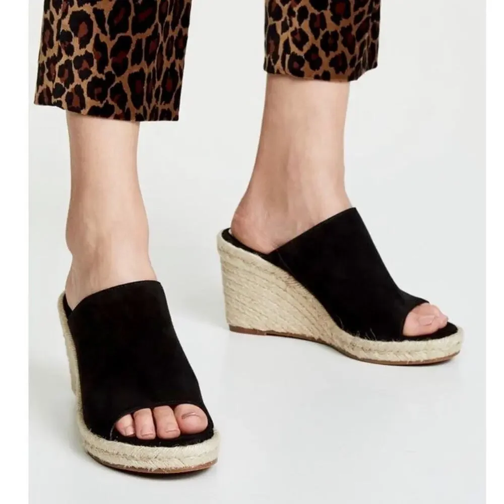 Authentic Stuart Weitzman Marabella Resort Espadrille Wedge Sandals 9.5 EU40